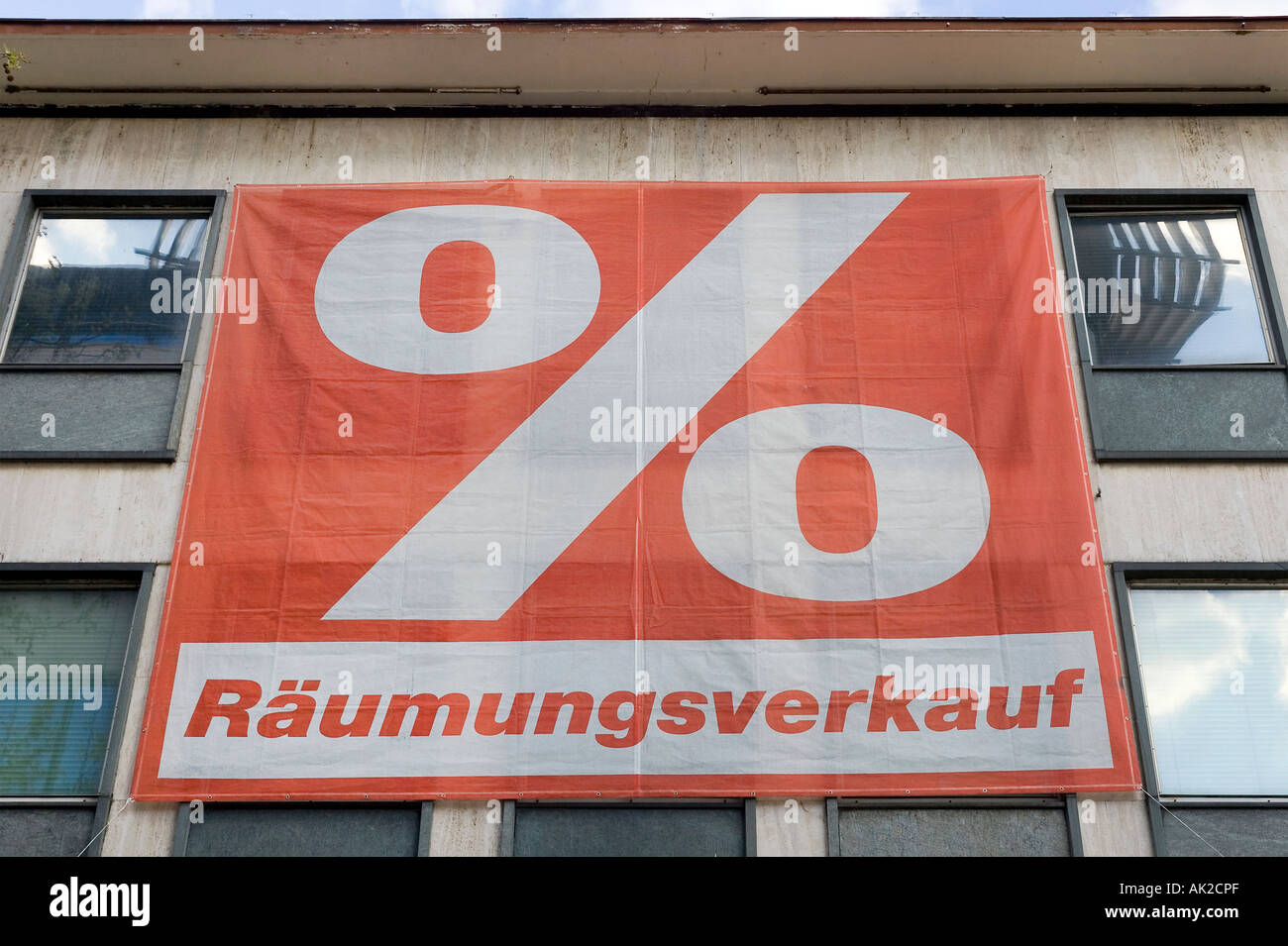 A clearance sale in Germany Stock Photo - Alamy