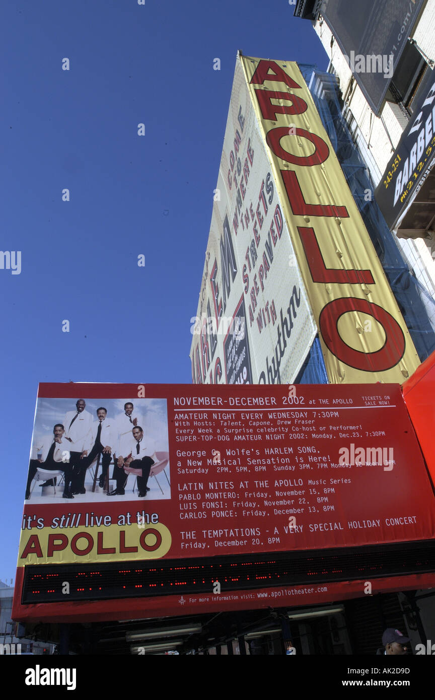 Apollo+theater+harlem hi-res stock photography and images