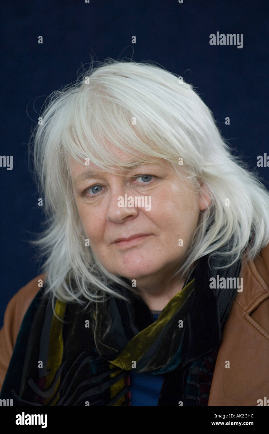 Author Isla Dewar at Edinburgh International Book festival 2006 Stock Photo