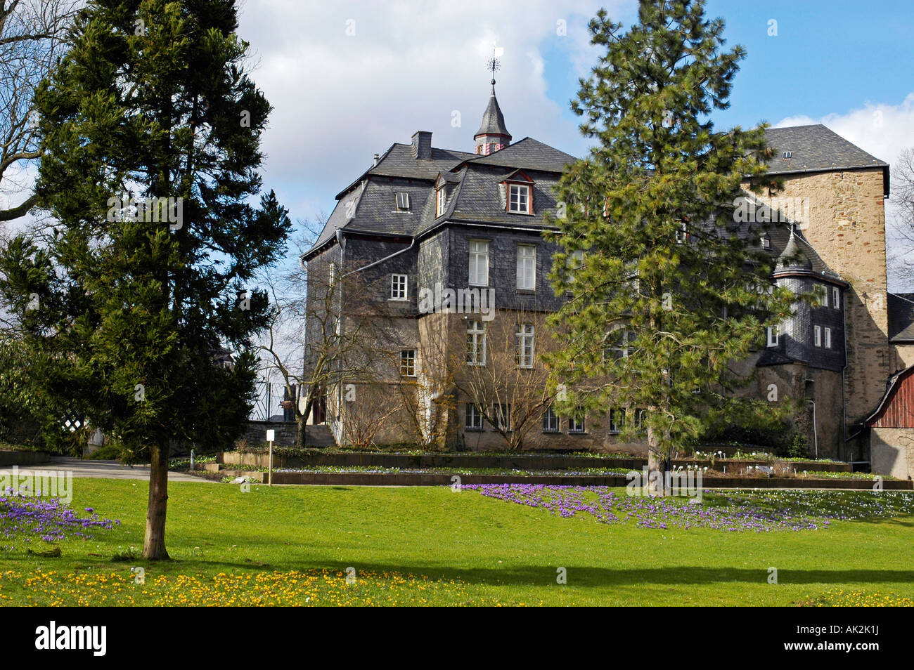 Upper Castle, Siegen Stock Photo