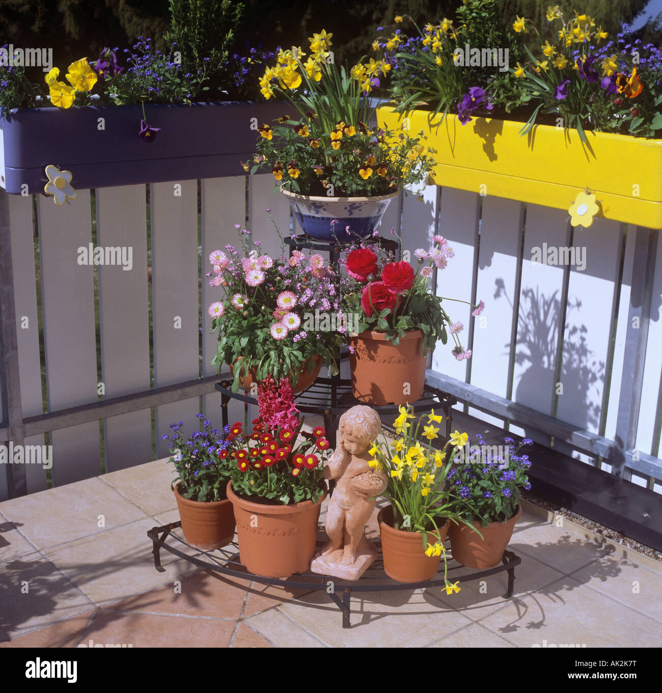 Different coloured flowers hi-res stock photography and images - Alamy