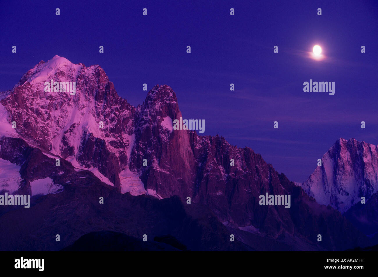 Mont Blanc Massif Stock Photo Alamy