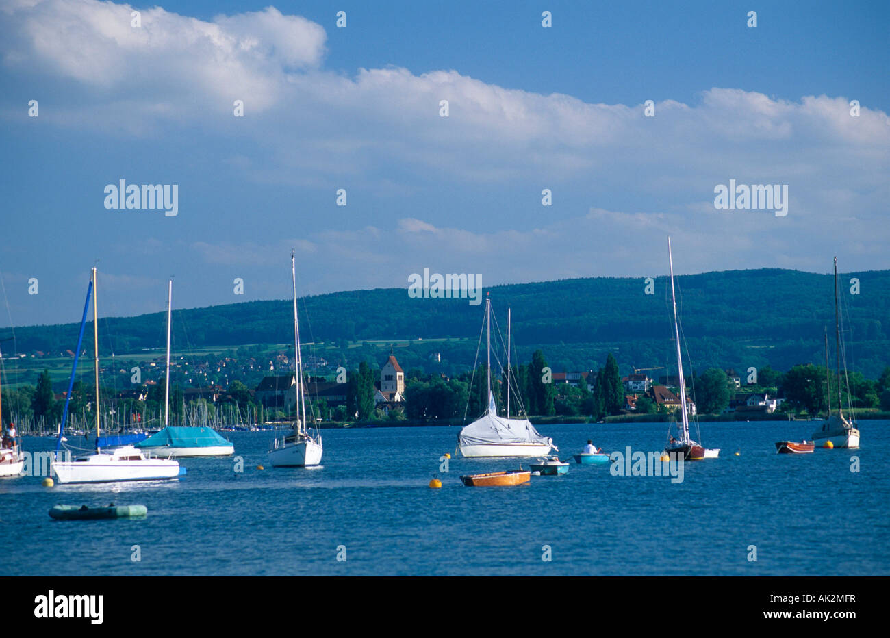 Boats / Radolfzell Stock Photo
