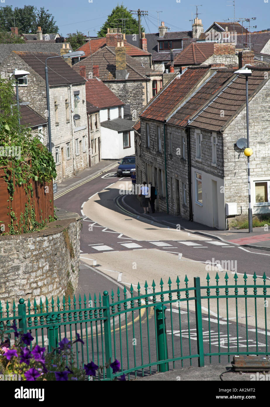 Paulton village, Somerset, England Stock Photo Alamy