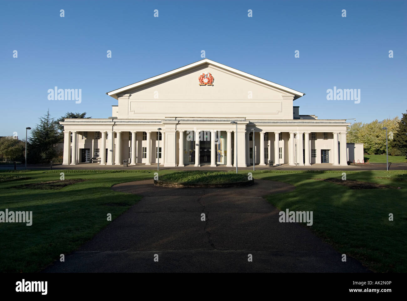 De Montfort Hall Leicester concert hall where large concerts in