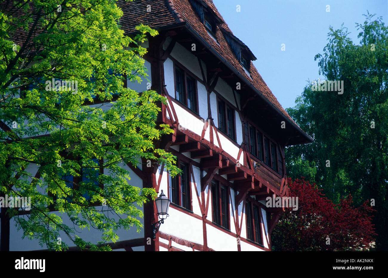 Timber-framed house / Pfullendorf Stock Photo