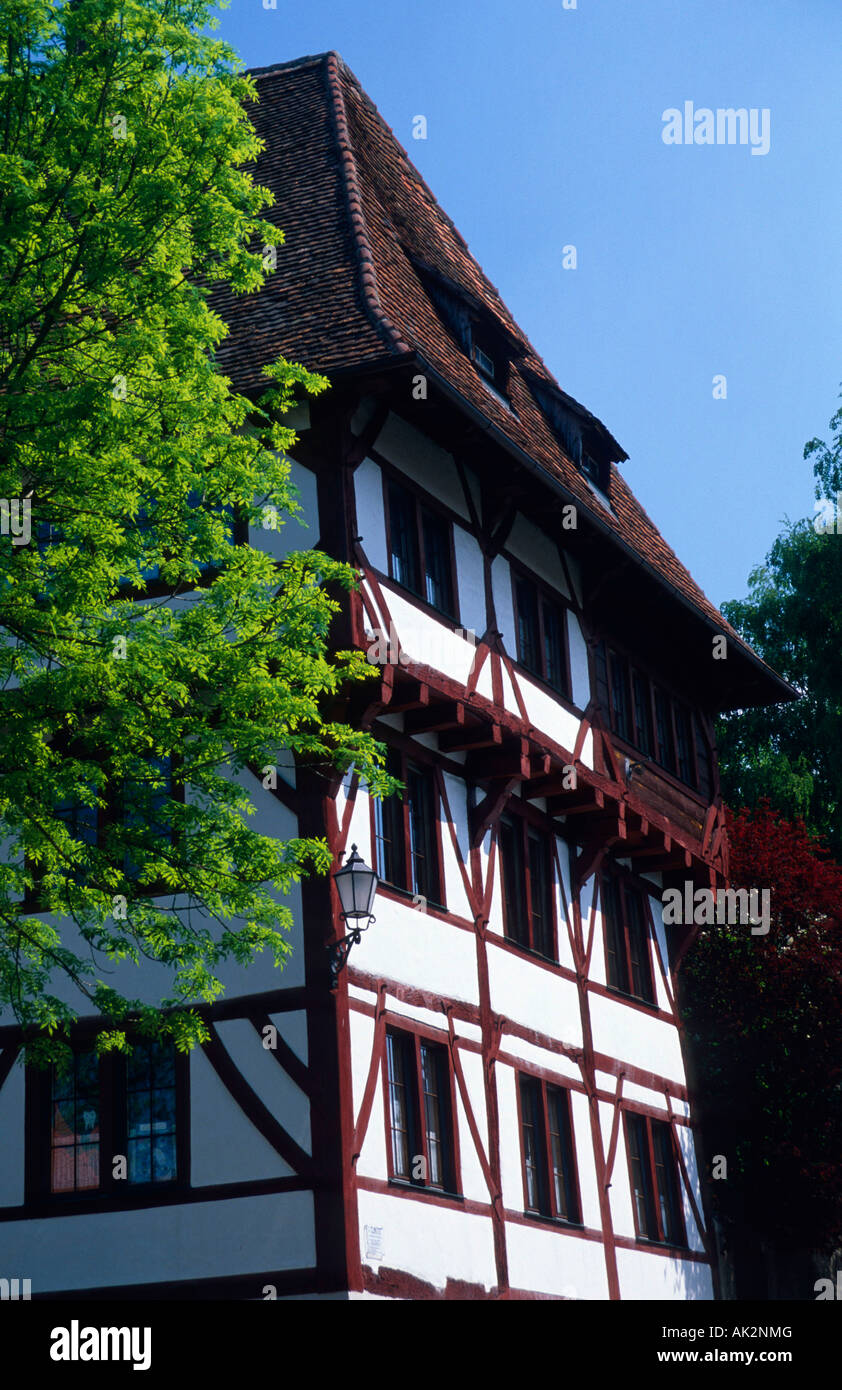Timber-framed house / Pfullendorf Stock Photo