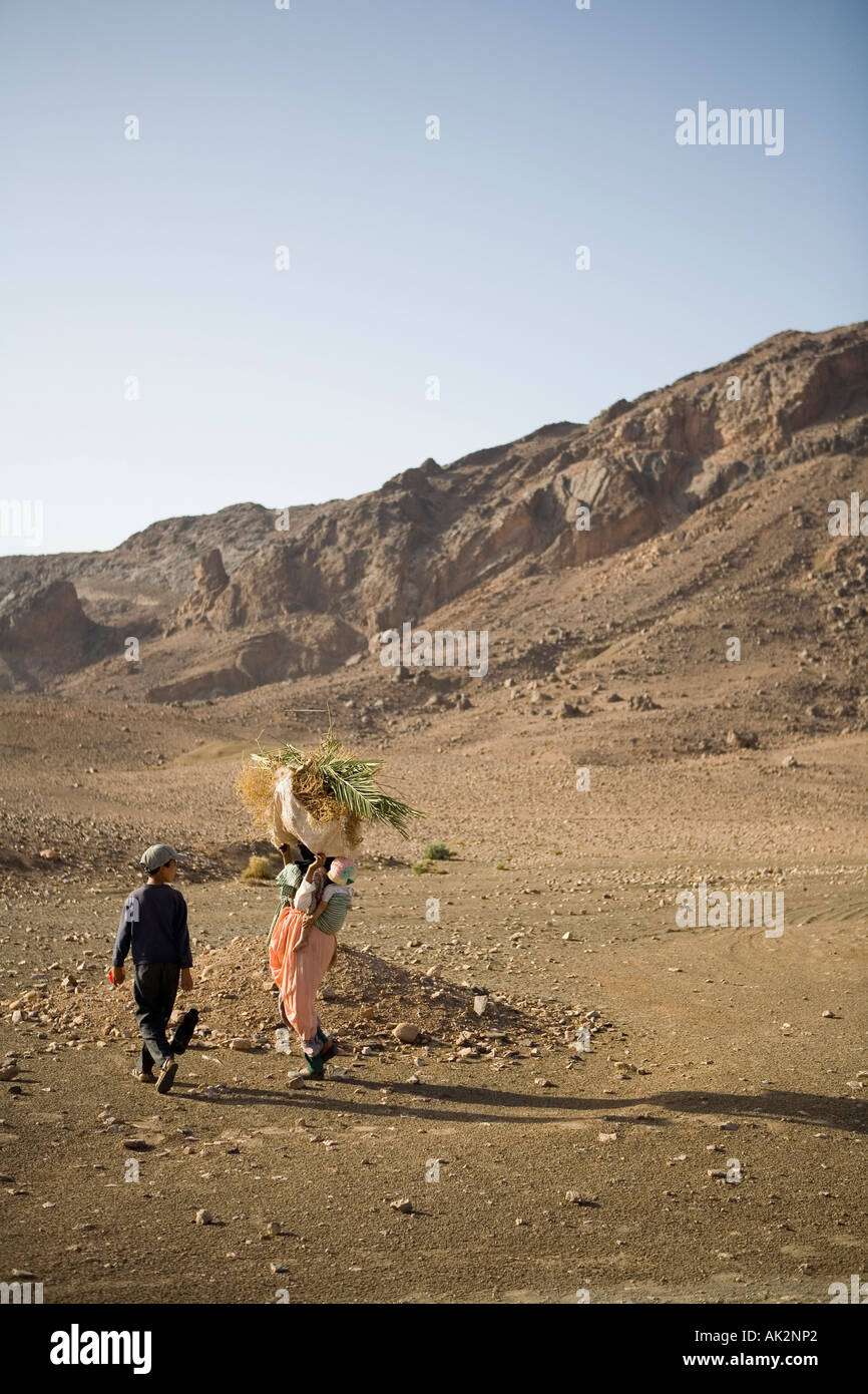 Zagora, Sahara desert, Morocco. North Africa Stock Photo - Alamy