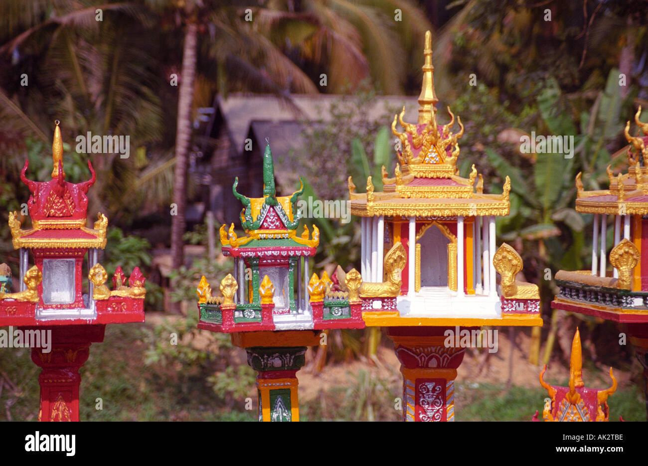 Khmer spirit houses hires stock photography and images Alamy