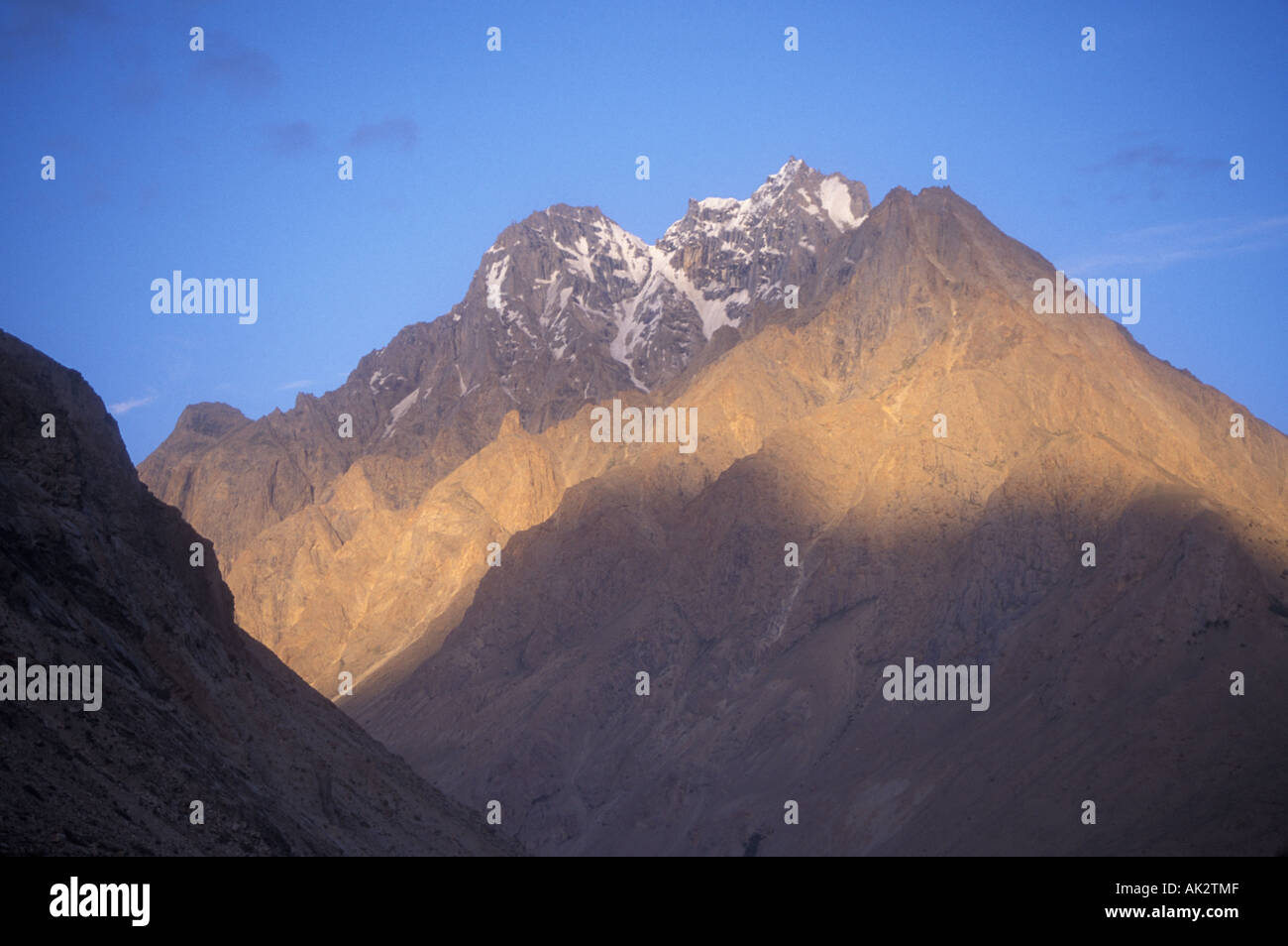 Himalayan Mountain Scenic Stock Photo