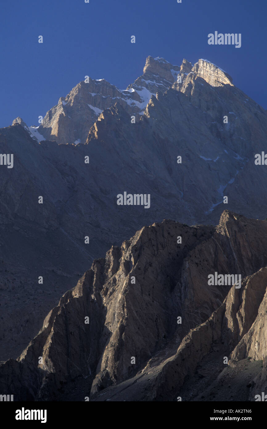 Himalayan Mountain Scenic Stock Photo