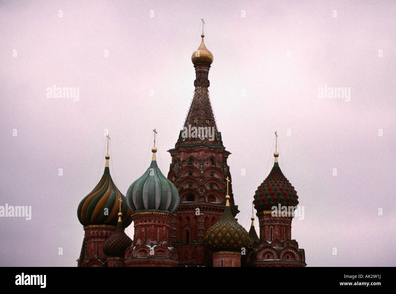 Saint Basil's Cathedral. Moscow. Russia Stock Photo