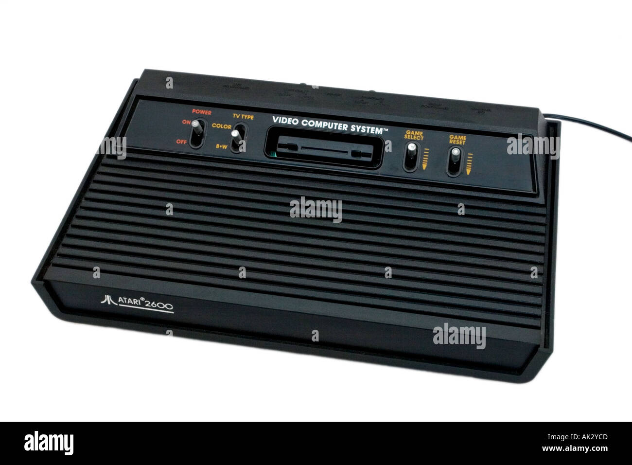 Original model Atari VCS 2600 Video Computer System games console Stock Photo