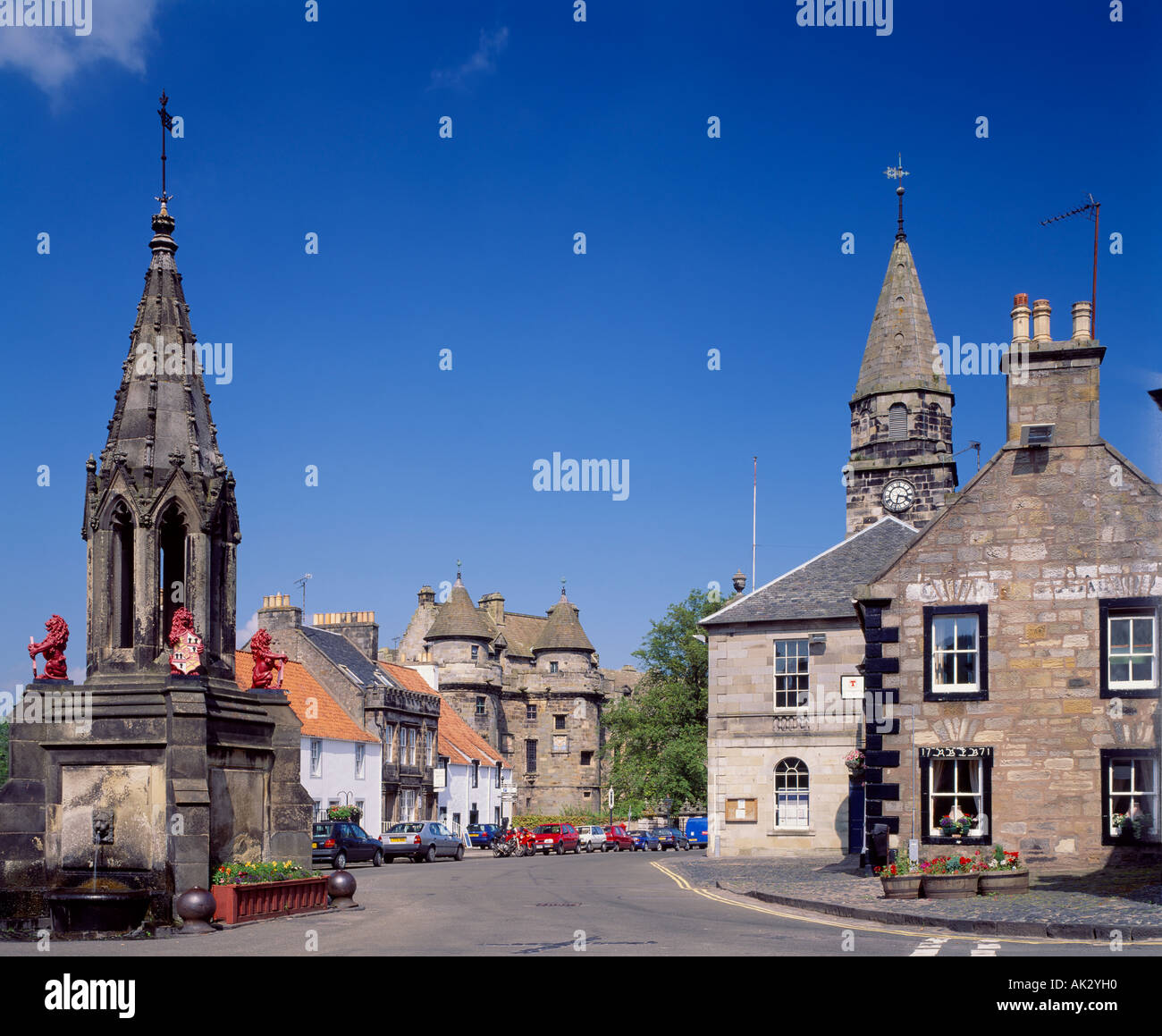 Falkland Fife Scotland Stock Photos & Falkland Fife Scotland Stock