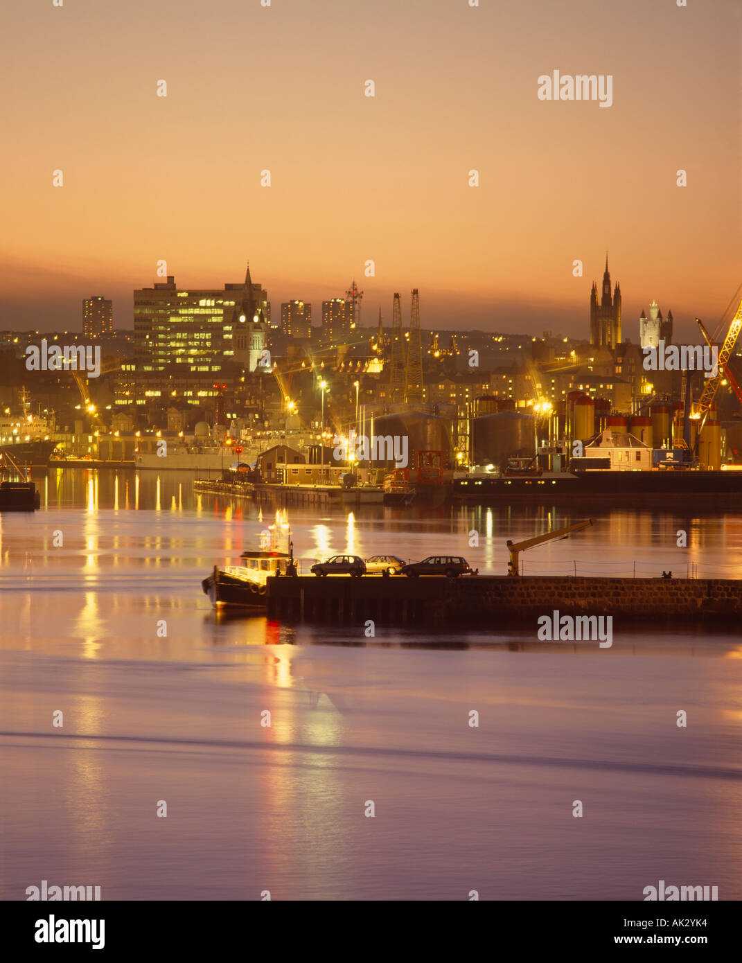 Aberdeen Harbour, Aberdeen, Scotland, UK Stock Photo