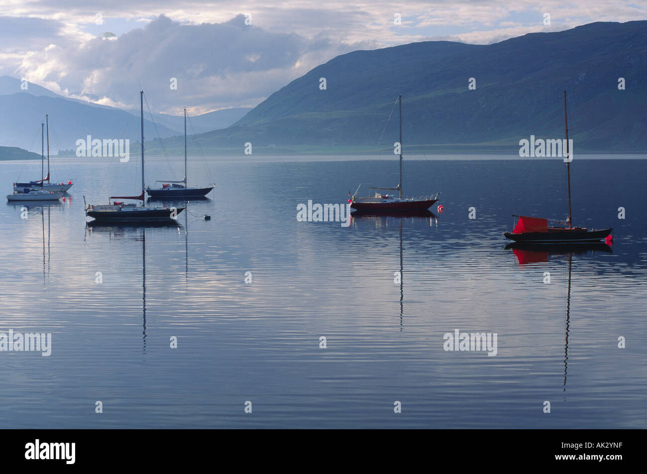 Loch Broom by Ullapool, Ross and Cromarty, Highland, Scotland, UK. View ...