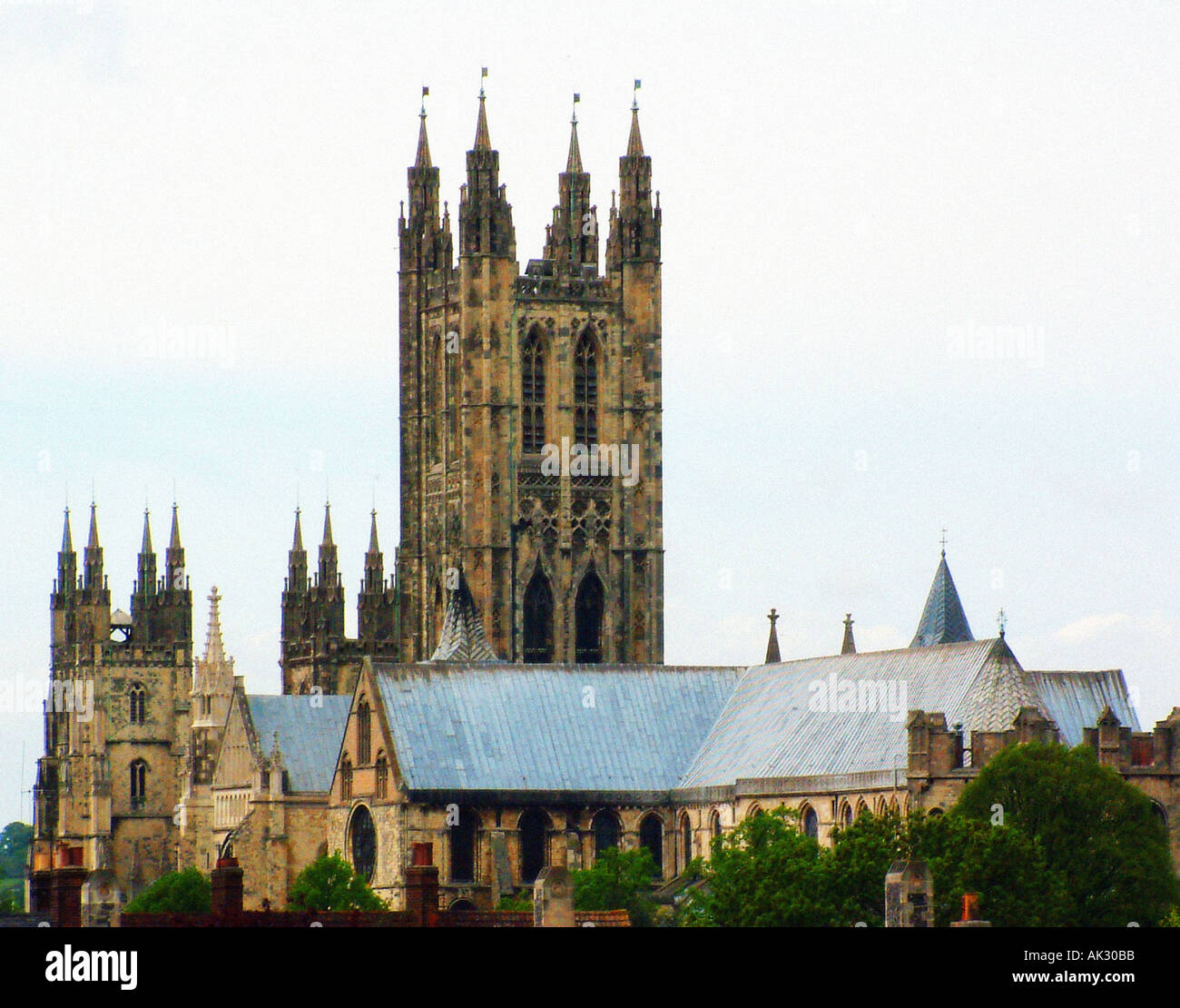 Canterbury Cathedral Stock Photo