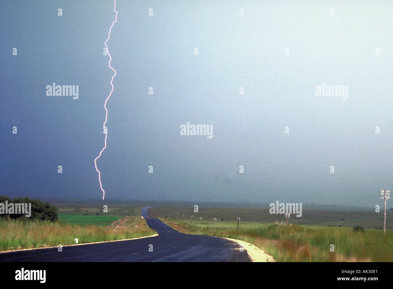 Lightning South Africa Stock Photo Alamy