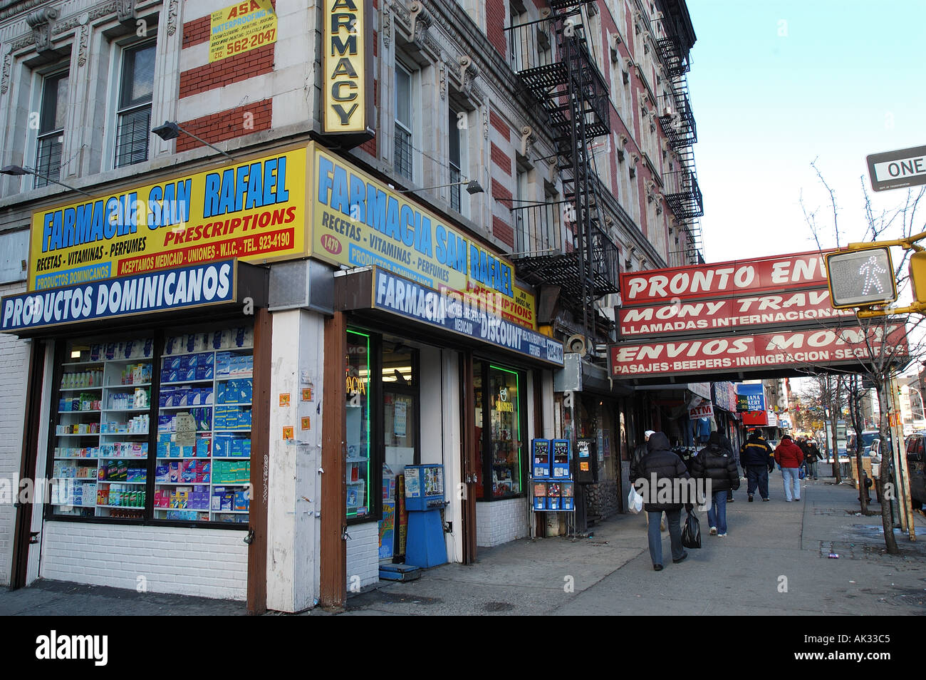 Manhattan NY Washington Heights Neighbourhood Neighborhood street
