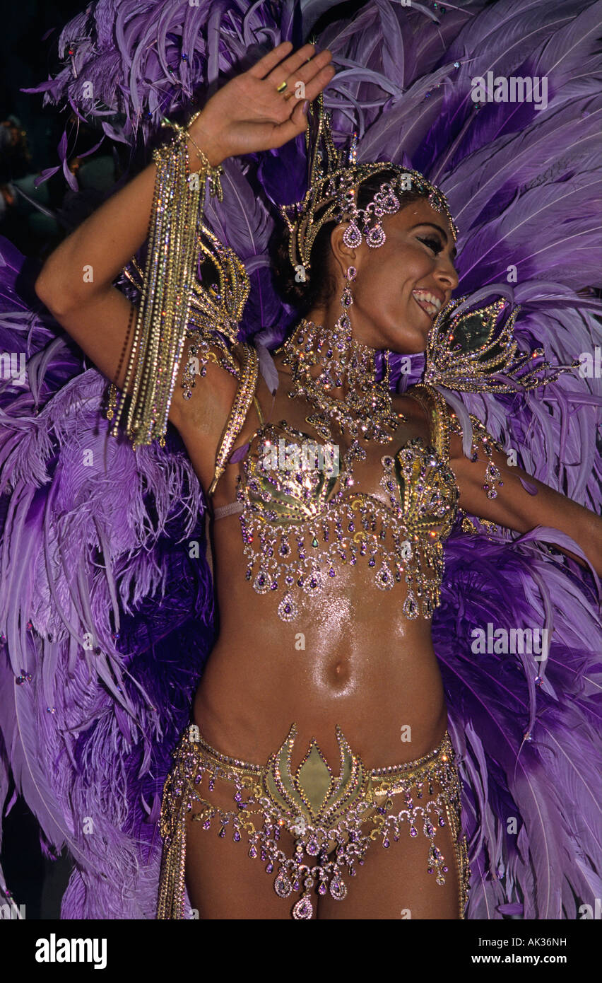 Carnival Rio de Janeiro Brazil Stock Photo
