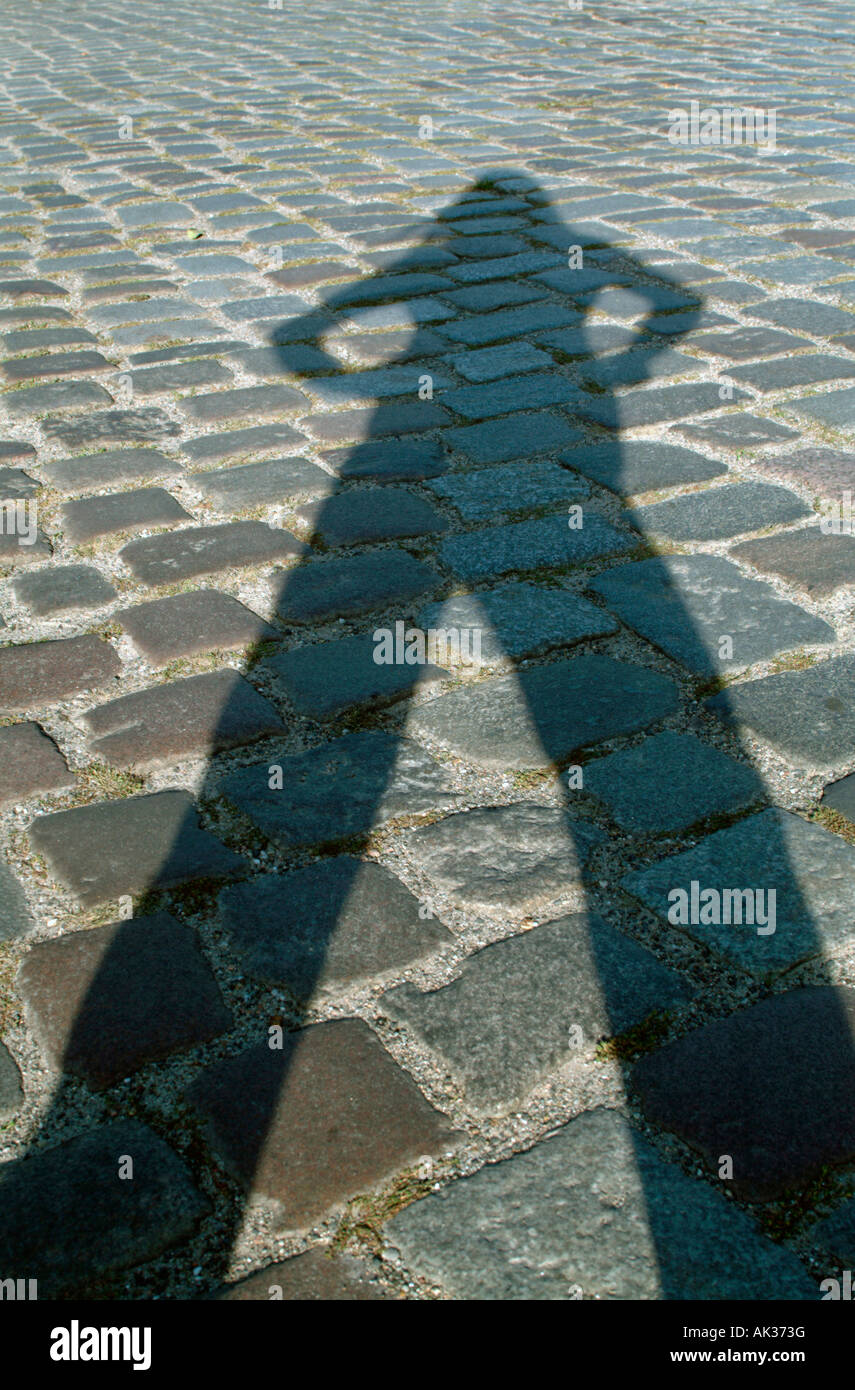 Shadow of a self-confident woman Stock Photo - Alamy