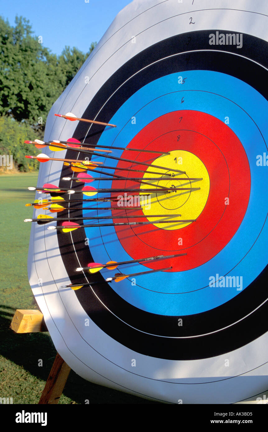 Archery target targets rings hires stock photography and images Alamy