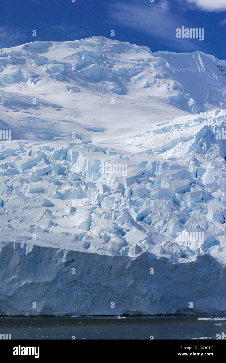 Stunning blue ice cap, Antarctica Stock Photo - Alamy
