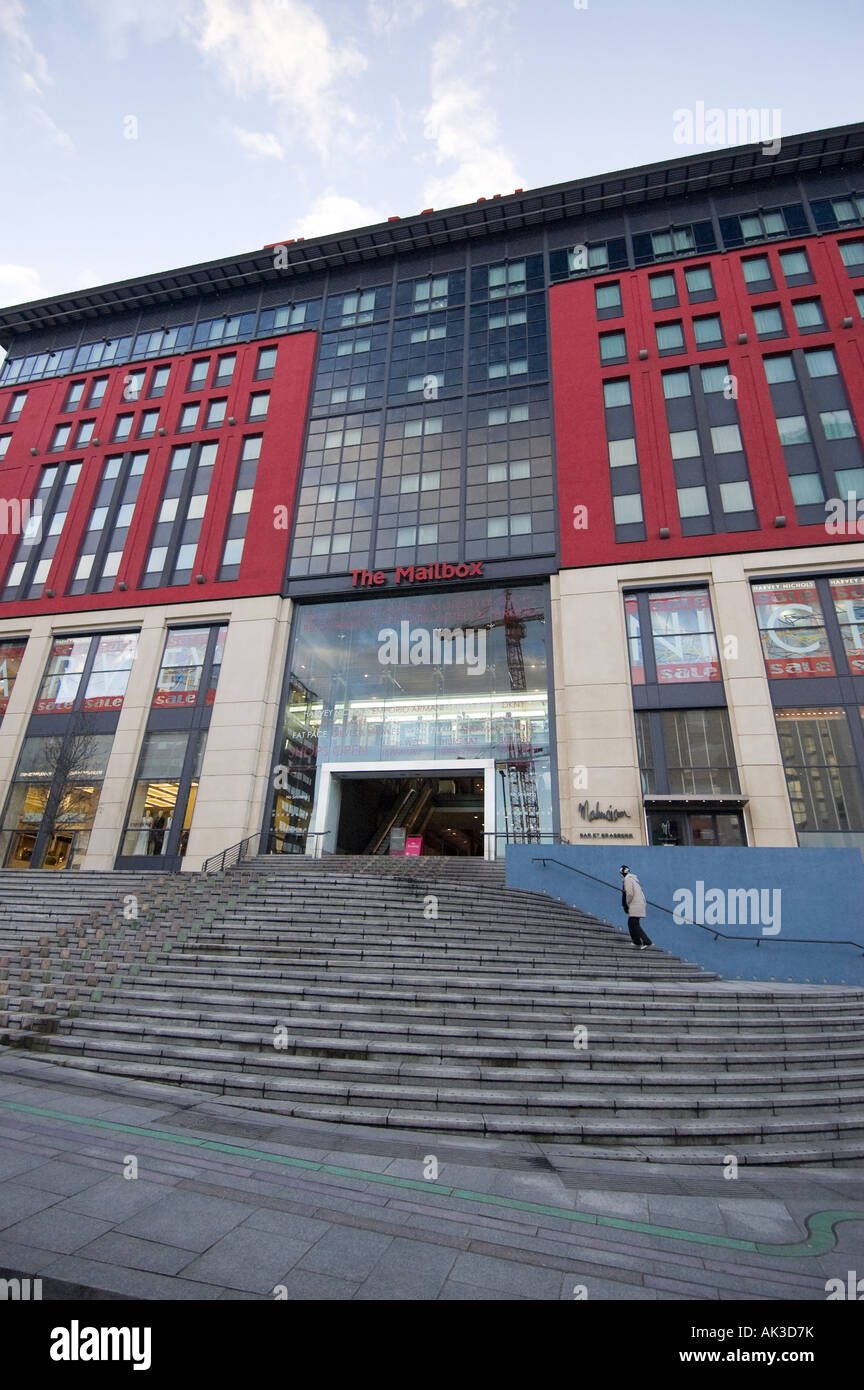 the front of the mailbox birmingham with exclusive shops and home of