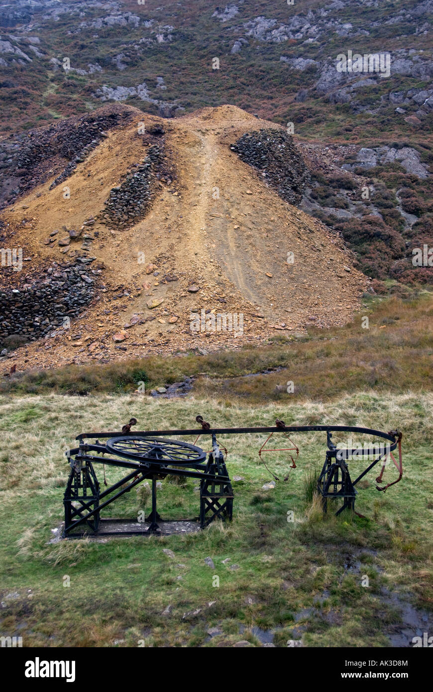 Disused Copper Mine Stock Photo - Alamy