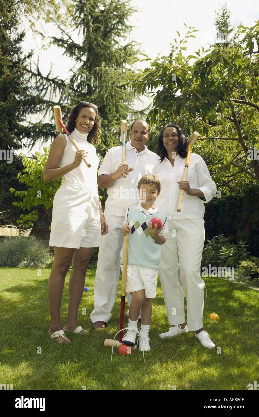 Children playing croquet hires stock photography and images Alamy