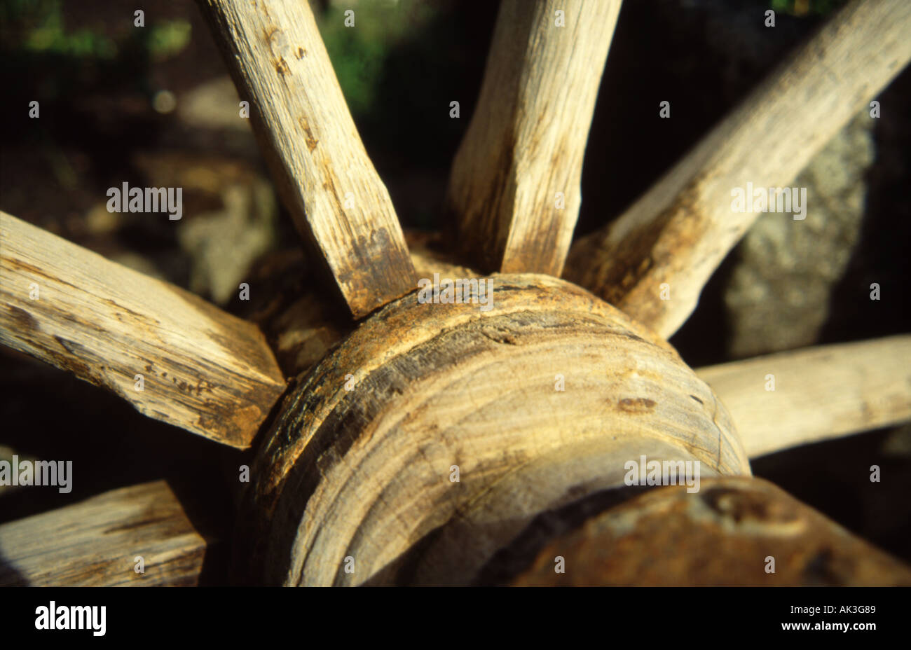 Timber cart wheel hi-res stock photography and images - Alamy