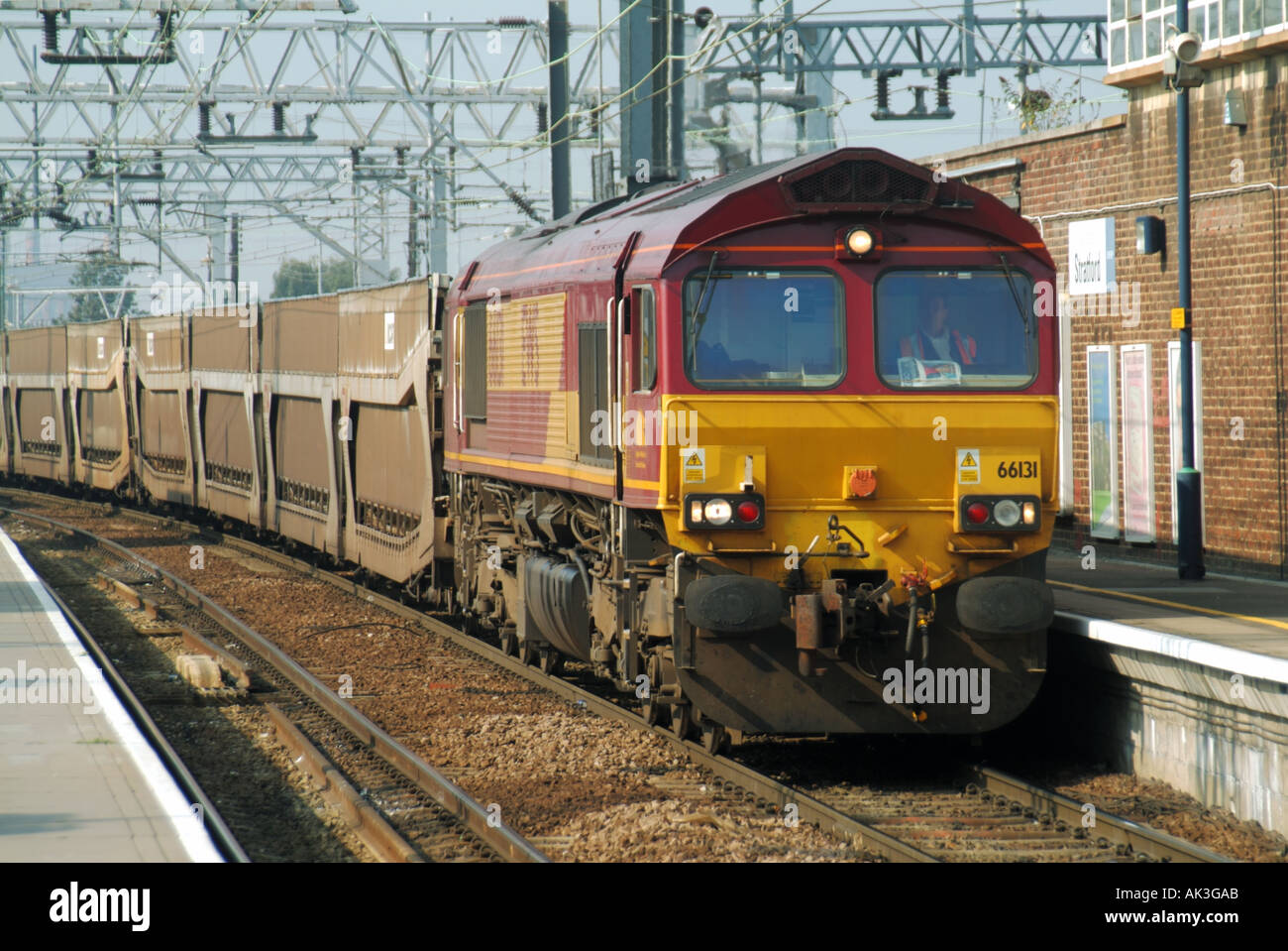 English Welsh Scottish working a freight train service