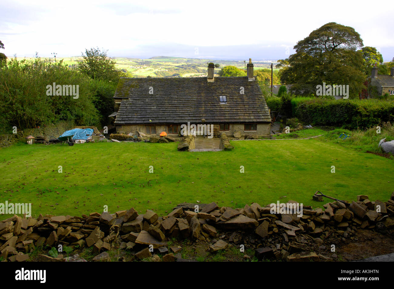 country cottage ramsbottom bury north west lancashire england uk