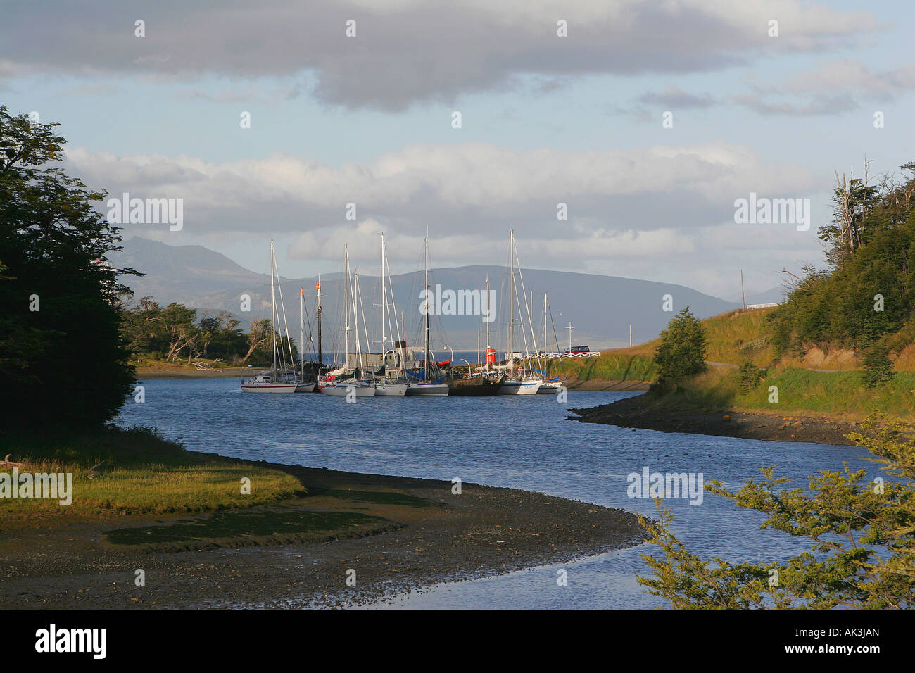 Puerto williams yacht club hires stock photography and images Alamy