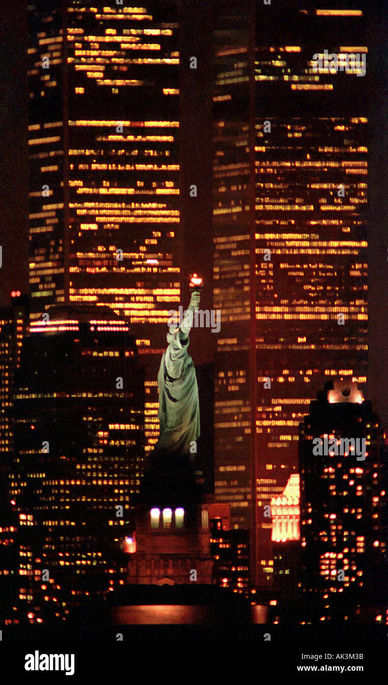Statue liberty twin in new hi-res stock photography and