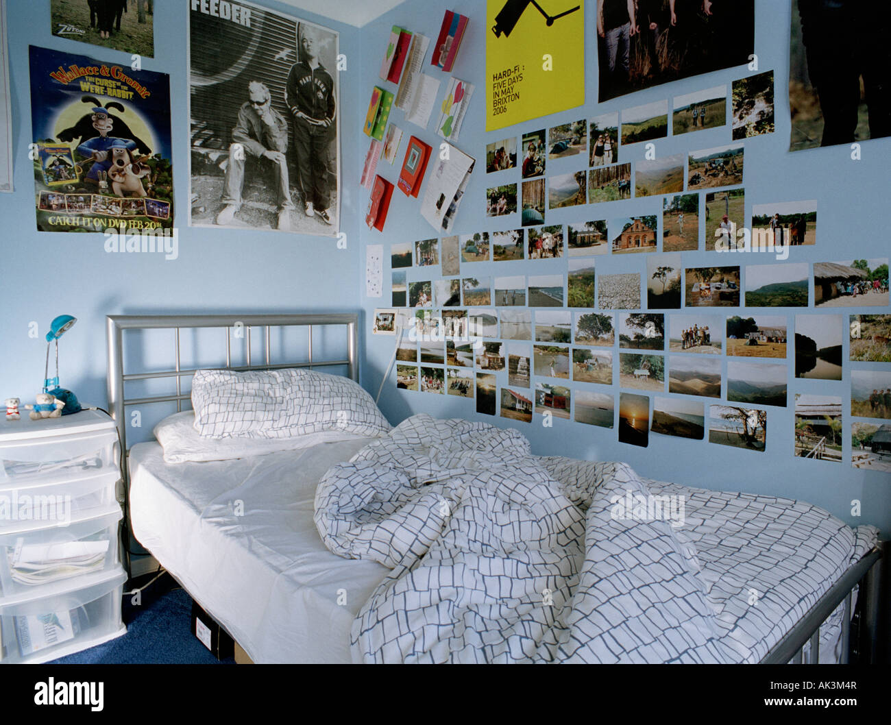 Teenagers bedroom Stock Photo Alamy