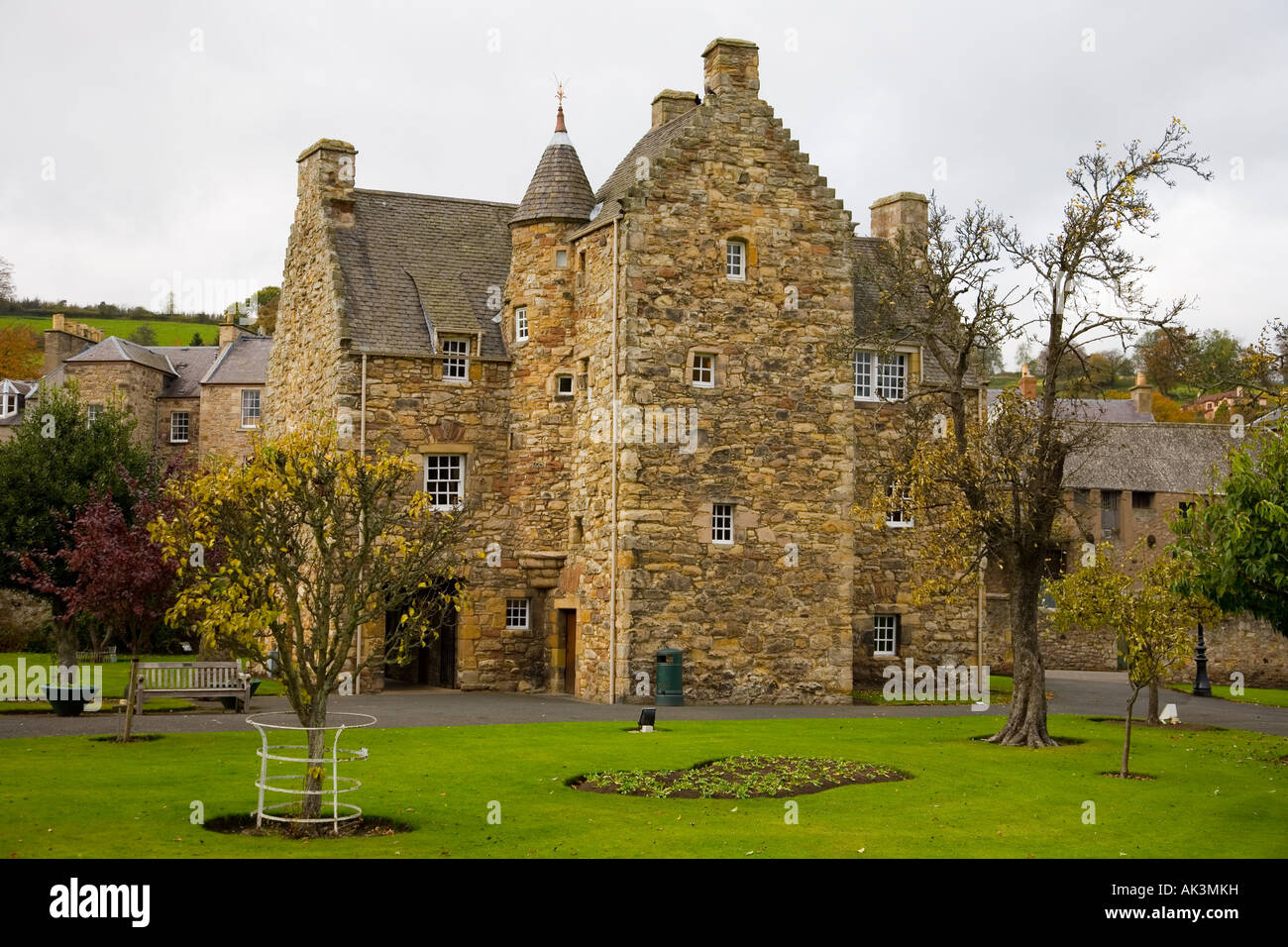 House of Mary Queen of Scots, Jedbergh, Scottish Borders Stock Photo