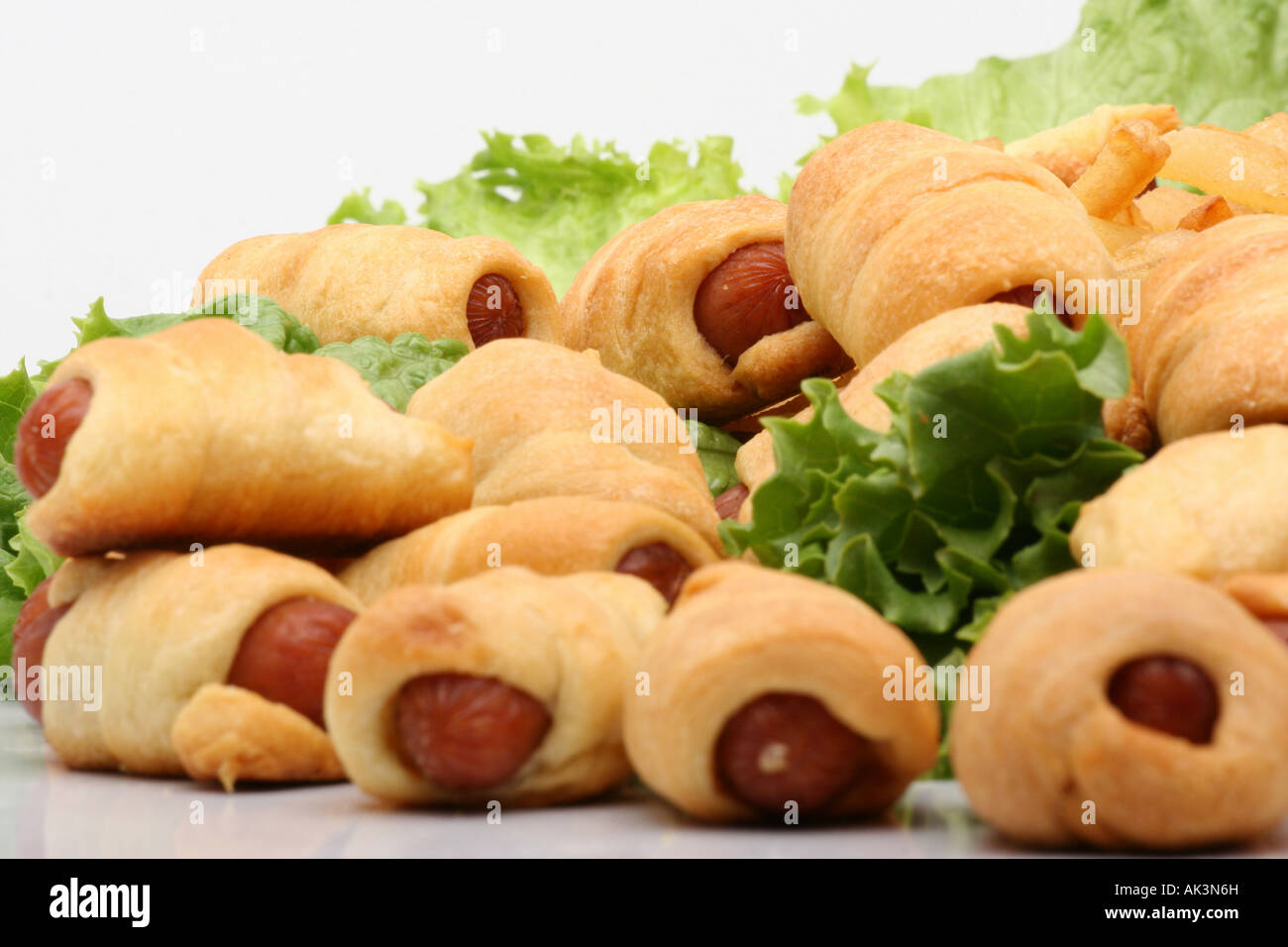 Mini hot dogs finger rolls hi-res stock photography and images - Alamy