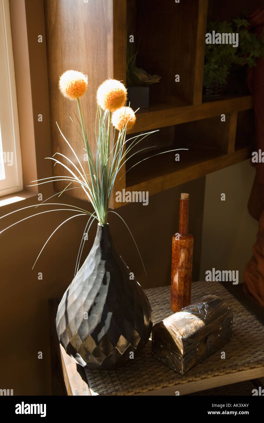 Indoor Plant in Vase Stock Photo Alamy