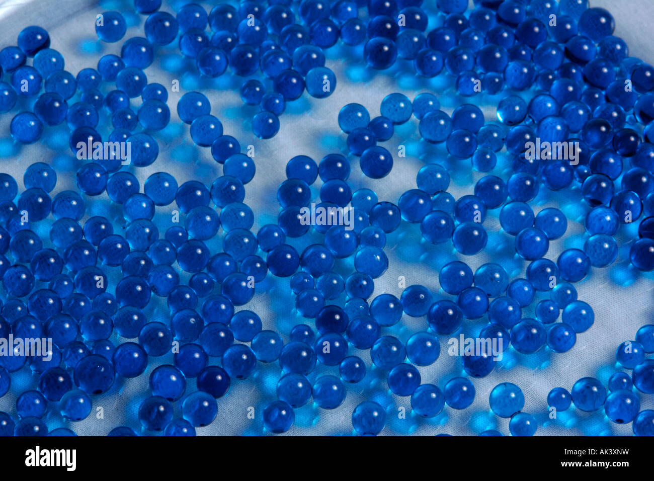 blue ball pattern Stock Photo