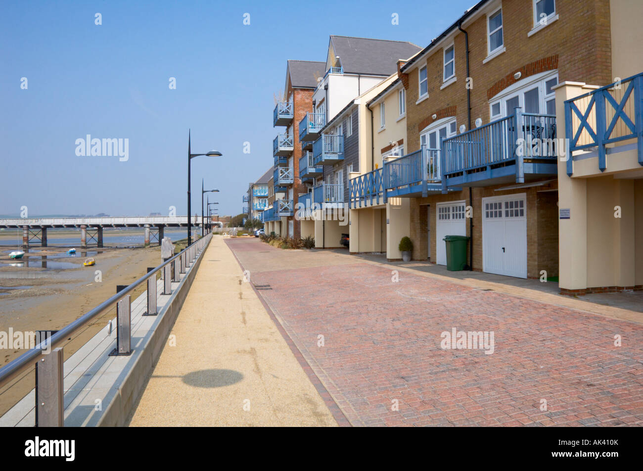 Shoreham Ropetackle Housing Development Stock Photo Alamy