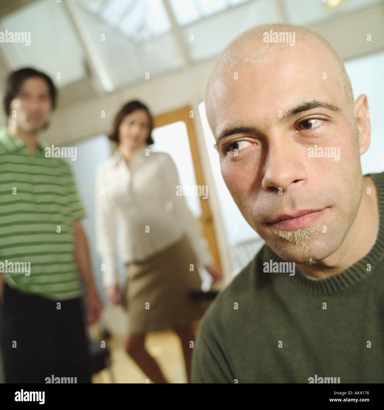 Two young diverse male colleagues hi-res stock photography and images ...