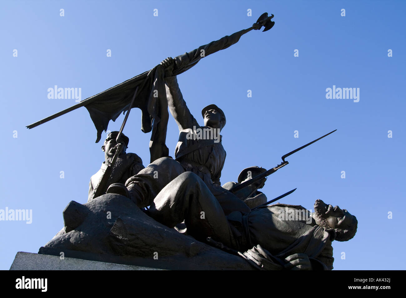 The Victorious Charge Civil War Monument by John Conway in Milwaukee