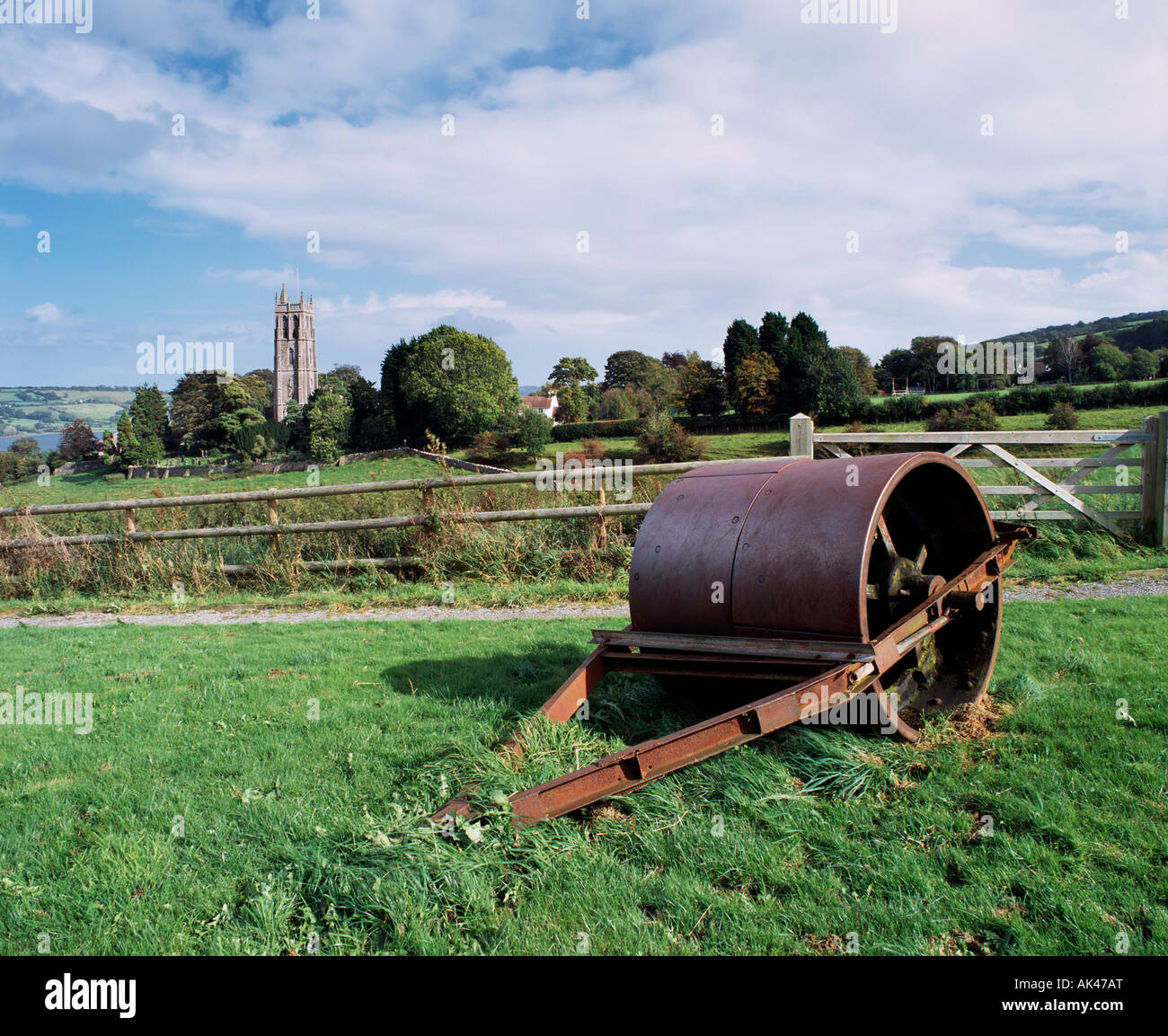 The village of Blagdon in North Somerset, England Stock Photo Alamy