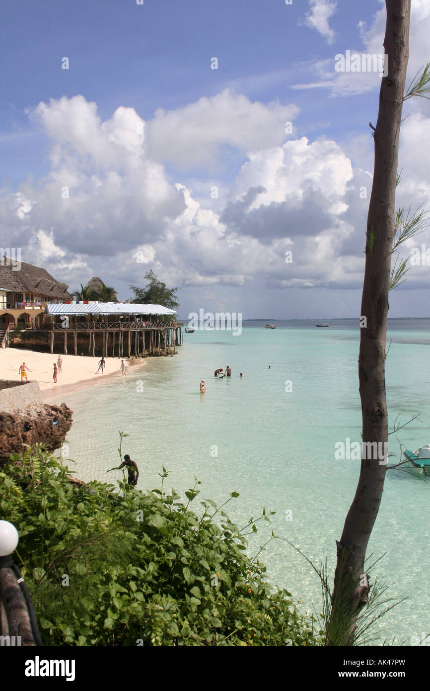 Ras Nungwi Beach in Zanzibar, Tanzania, East Africa Stock Photo Alamy