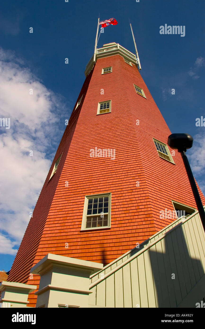 Portland Maine The 19th century Portland Observatory overlooking the