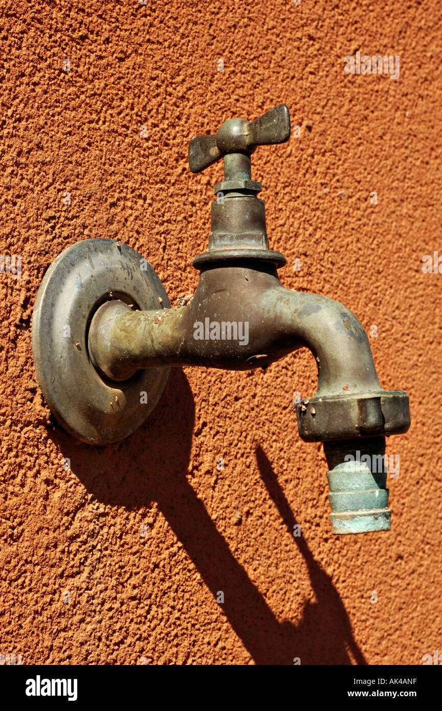 Rusty water tap Stock Photo Alamy