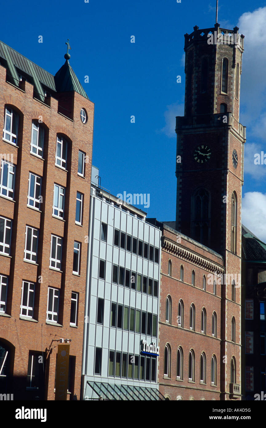 Old Post office / Hamburg Stock Photo Alamy
