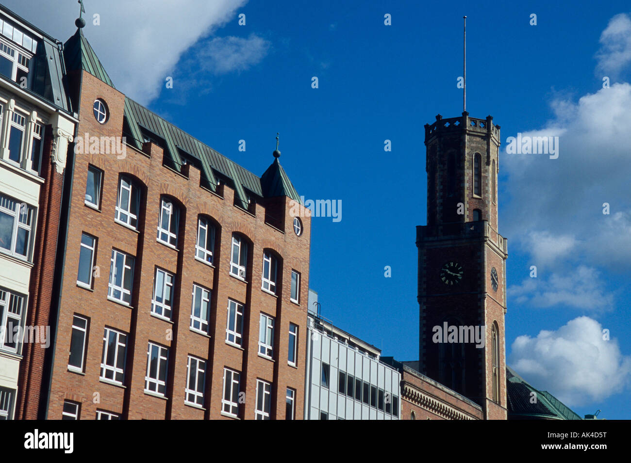 Old Post office / Hamburg Stock Photo Alamy