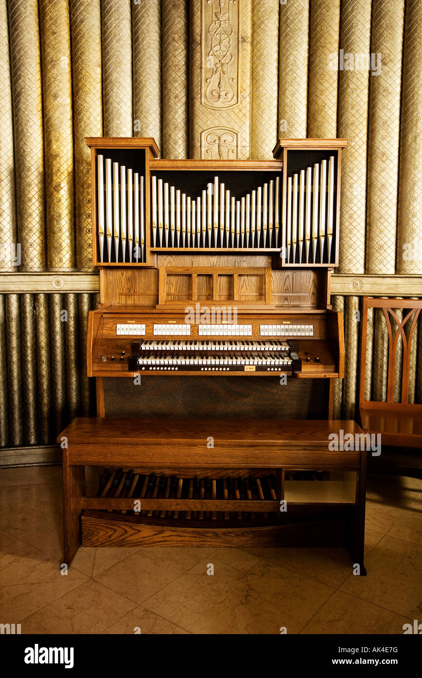 Organ In A Church Stock Photo Alamy